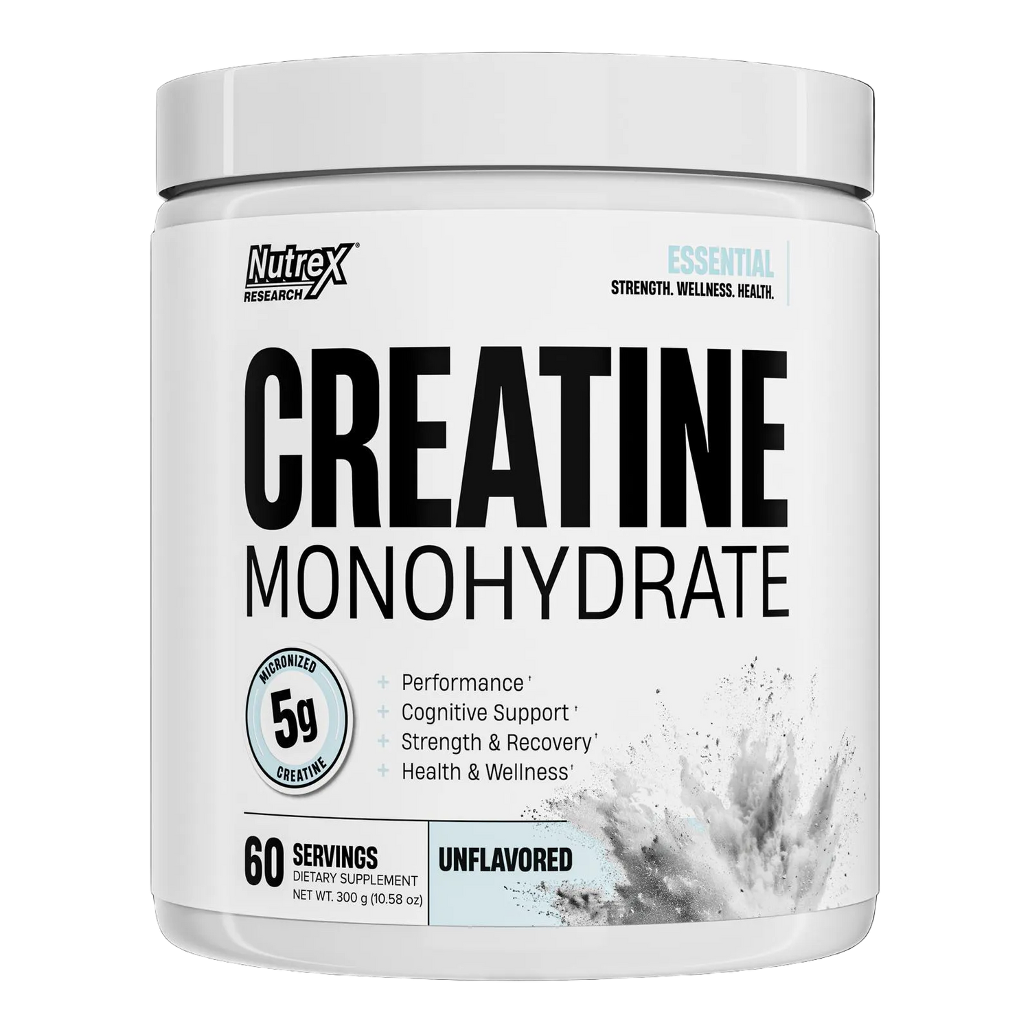 Nutrex Creatine Monohydrate 300 g, 60 porciones, sin sabor